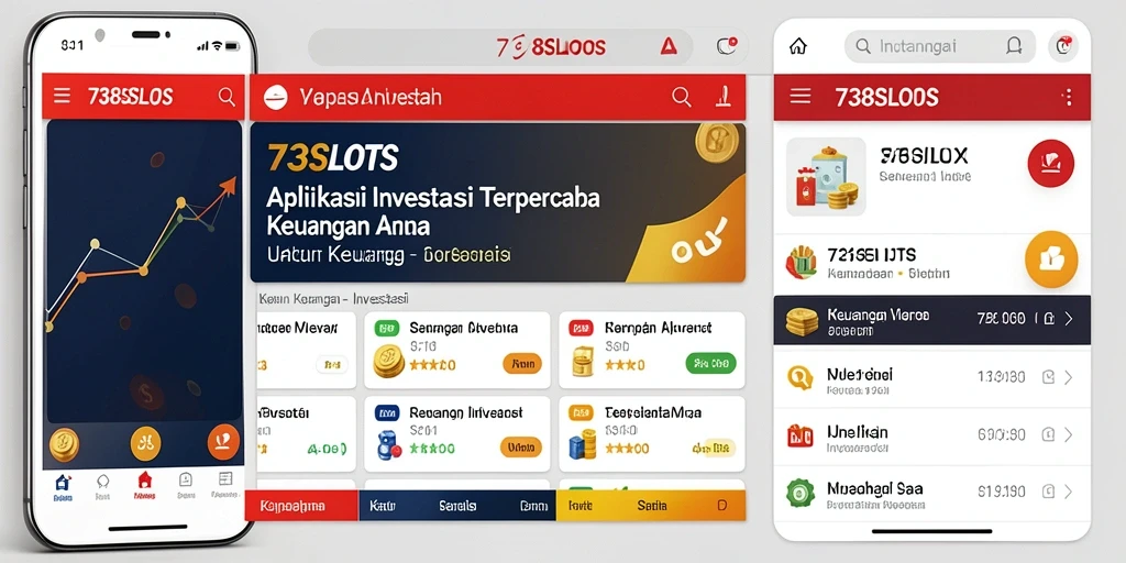Antarmuka pengguna 738SLOTS yang intuitif dan lengkap untuk investasi.