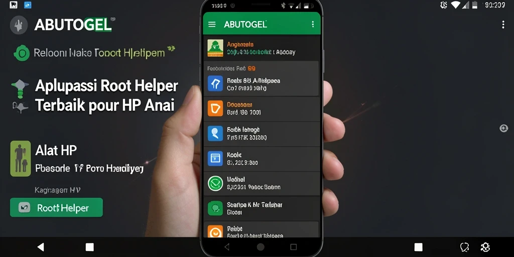 Tampilan antarmuka ABUTOGEL yang user-friendly dan fungsionalitas lengkap.