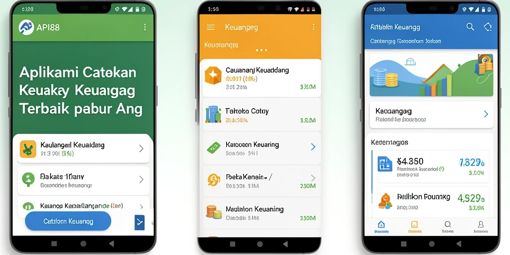 Antarmuka pengguna API88 untuk Catatan Keuangan yang praktis dan mudah digunakan.