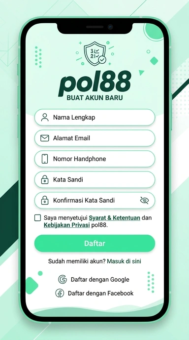 Panduan Lengkap Registrasi Akun Baru pol88